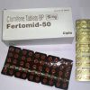 Buy Fertomid-50 [Clomifen 50mg 10 pills]